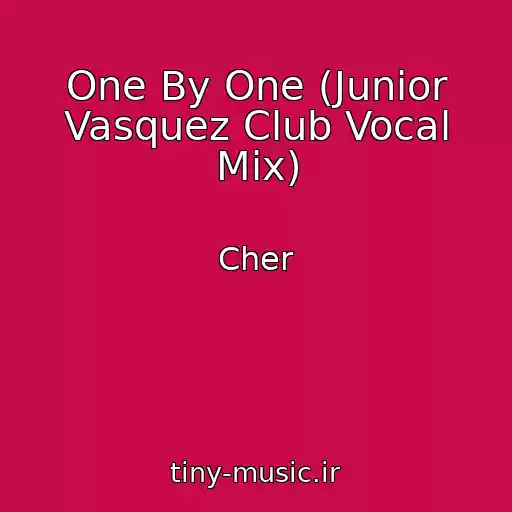 کاور آهنگ One By One (Junior Vasquez Club Vocal Mix) از Cher