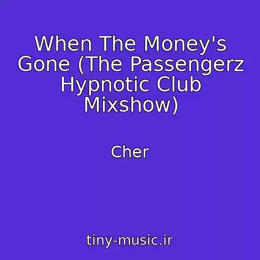 کاور آهنگ When The Money's Gone (The Passengerz Hypnotic Club Mixshow) از Cher