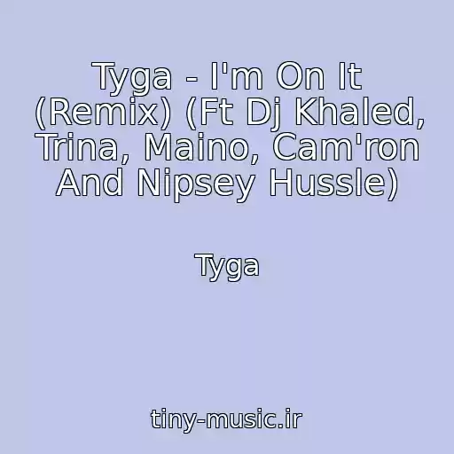 کاور آهنگ Tyga - I'm On It (Remix) (Ft Dj Khaled, Trina, Maino, Cam'ron And Nipsey Hussle) از Tyga