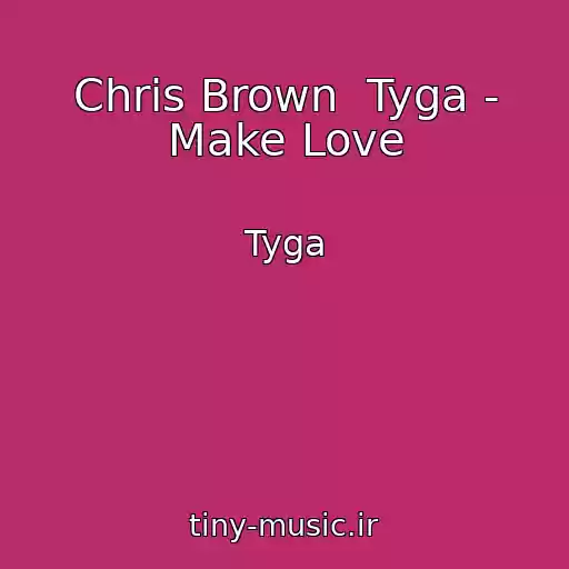 کاور آهنگ Chris Brown  Tyga - Make Love از Tyga