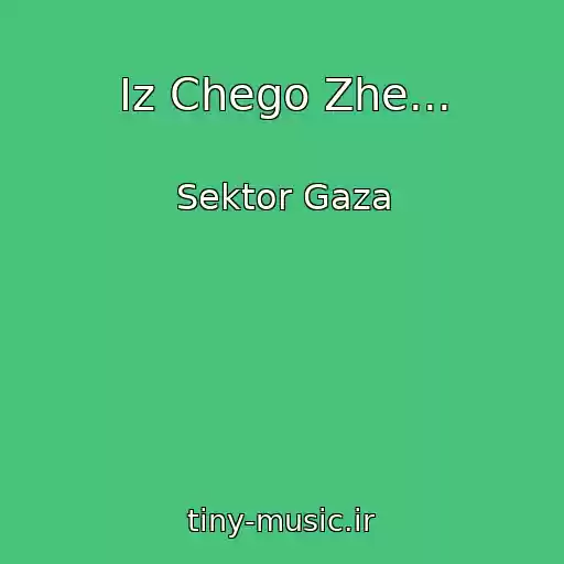 کاور آهنگ Iz Chego Zhe... از Sektor Gaza