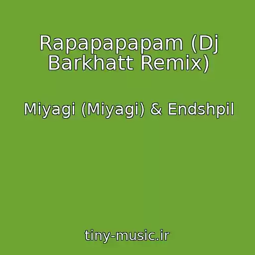 کاور آهنگ Rapapapapam (Dj Barkhatt Remix) از Miyagi (Miyagi) & Endshpil