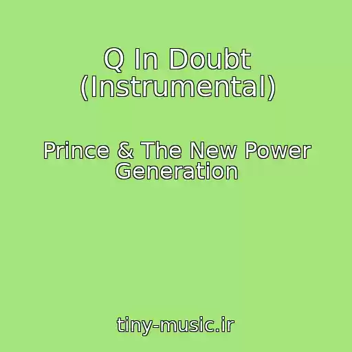 کاور آهنگ Q In Doubt (Instrumental) از Prince & The New Power Generation
