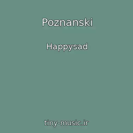 کاور آهنگ Poznanski از Happysad