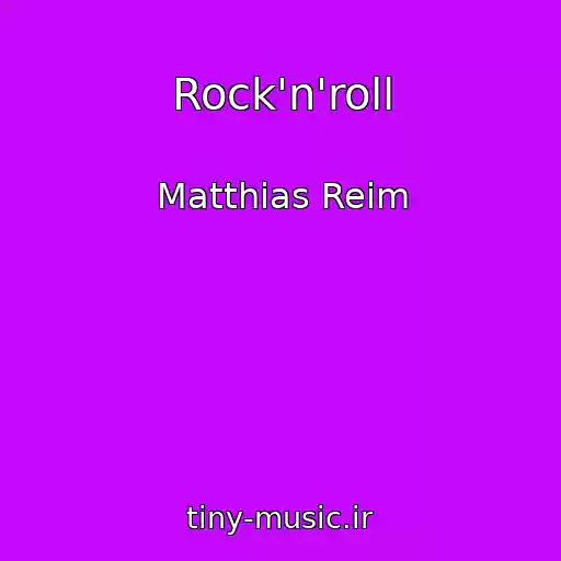 کاور آهنگ Rock'n'roll از Matthias Reim