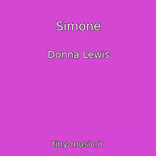 کاور آهنگ Simone از Donna Lewis