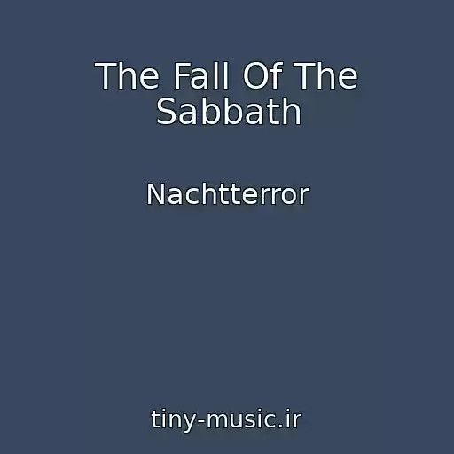 کاور آهنگ The Fall Of The Sabbath از Nachtterror