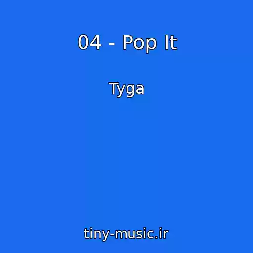 کاور آهنگ 04 - Pop It از Tyga