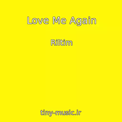 کاور آهنگ Love Me Again از Riltim