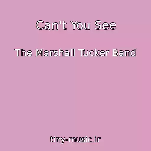 کاور آهنگ Can't You See از The Marshall Tucker Band