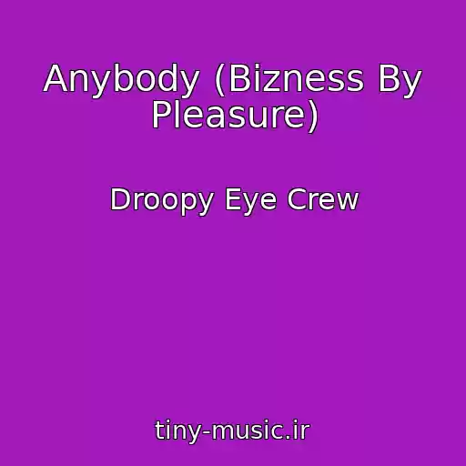 کاور آهنگ Anybody (Bizness By Pleasure) از Droopy Eye Crew