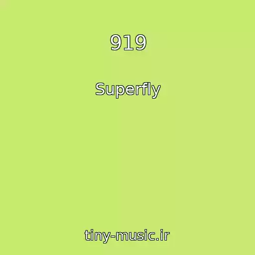 کاور آهنگ 919 از Superfly