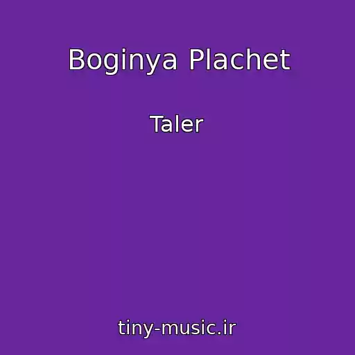 کاور آهنگ Boginya Plachet از Taler