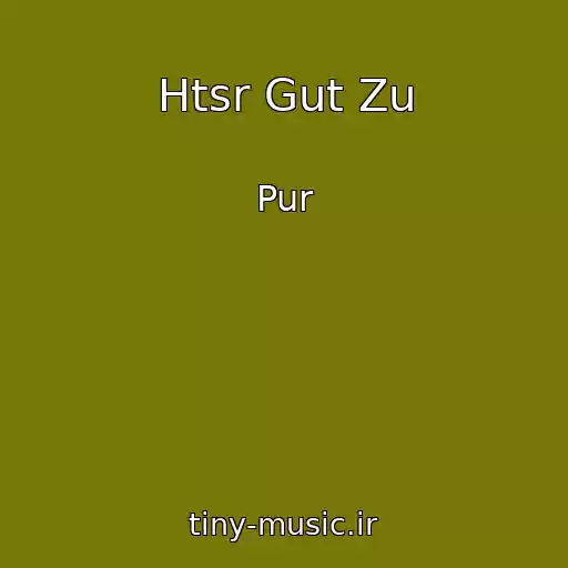 کاور آهنگ Htsr Gut Zu از Pur