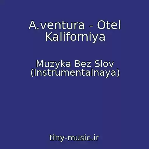 کاور آهنگ A.ventura - Otel Kaliforniya از Muzyka Bez Slov (Instrumentalnaya)