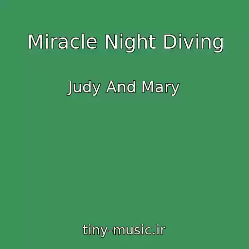 کاور آهنگ Miracle Night Diving از Judy And Mary