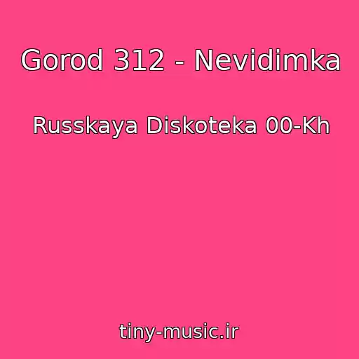 کاور آهنگ Gorod 312 - Nevidimka از Russkaya Diskoteka 00-Kh