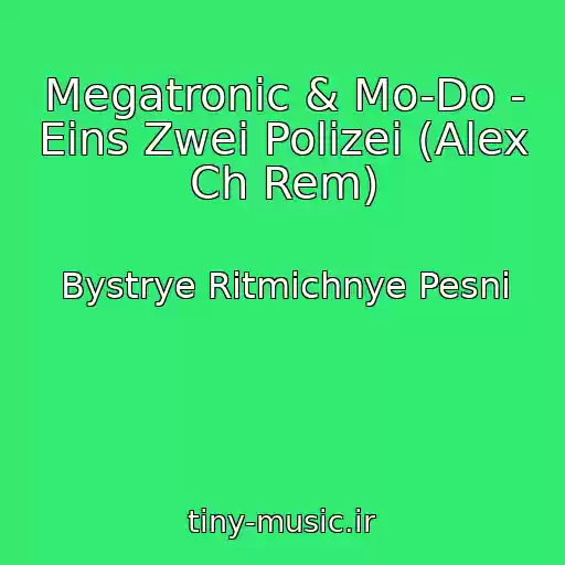 کاور آهنگ Megatronic & Mo-Do - Eins Zwei Polizei (Alex Ch Rem) از Bystrye Ritmichnye Pesni