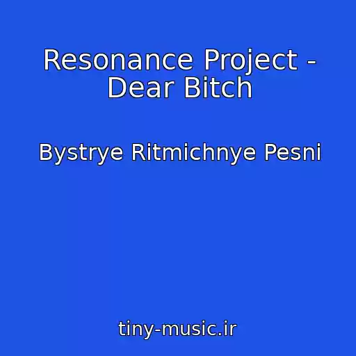 کاور آهنگ Resonance Project - Dear Bitch از Bystrye Ritmichnye Pesni