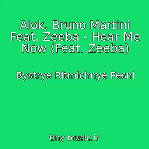 کاور آهنگ Alok, Bruno Martini Feat. Zeeba - Hear Me Now (Feat. Zeeba) از Bystrye Ritmichnye Pesni
