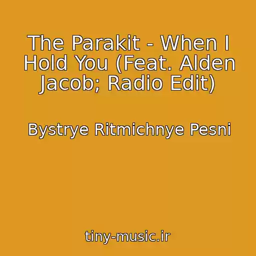 کاور آهنگ The Parakit - When I Hold You (Feat. Alden Jacob; Radio Edit) از Bystrye Ritmichnye Pesni