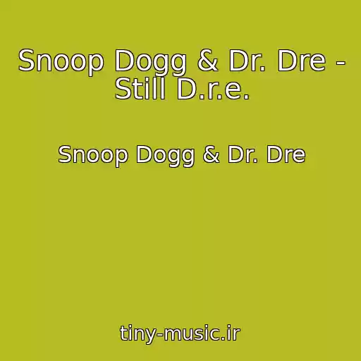 کاور آهنگ Snoop Dogg & Dr. Dre - Still D.r.e. از Snoop Dogg & Dr. Dre