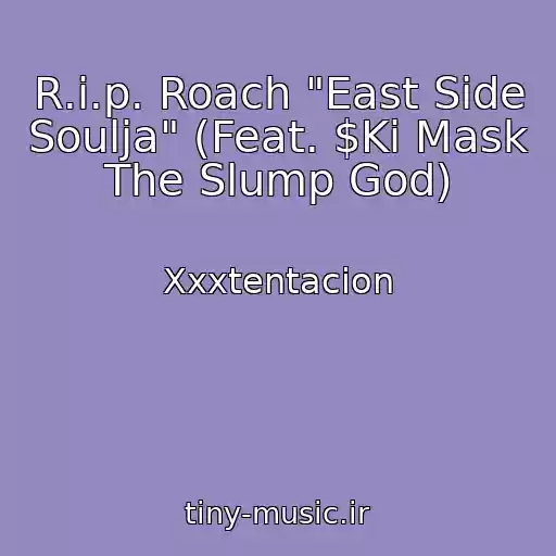 کاور آهنگ R.i.p. Roach "East Side Soulja" (Feat. $Ki Mask The Slump God) از Xxxtentacion