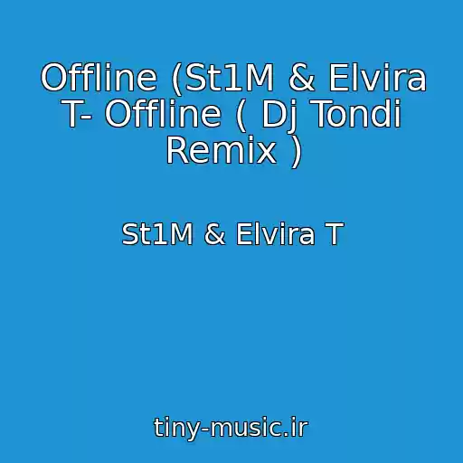 کاور آهنگ Offline (St1M & Elvira T- Offline ( Dj Tondi Remix ) از St1M & Elvira T