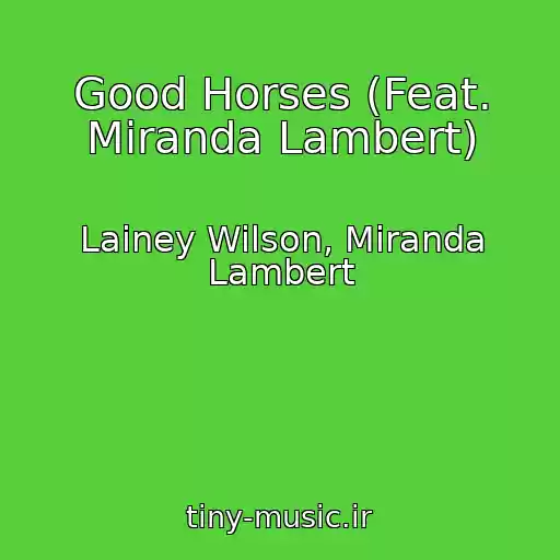 کاور آهنگ Good Horses (Feat. Miranda Lambert) از Lainey Wilson, Miranda Lambert