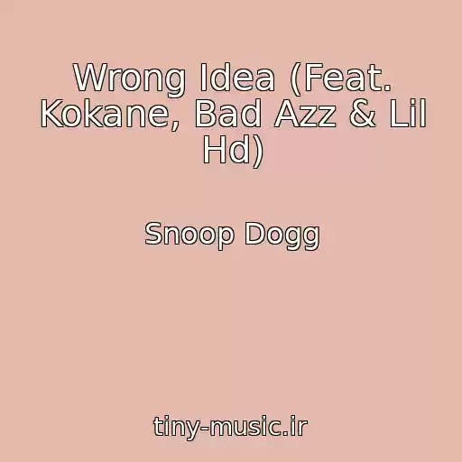 کاور آهنگ Wrong Idea (Feat. Kokane, Bad Azz & Lil Hd) از Snoop Dogg