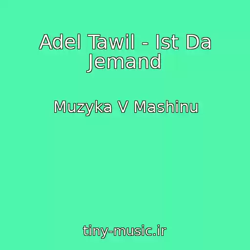 کاور آهنگ Adel Tawil - Ist Da Jemand از Muzyka V Mashinu