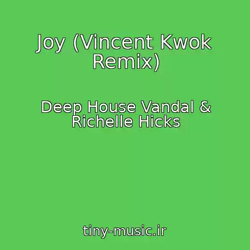 کاور آهنگ Joy (Vincent Kwok Remix) از Deep House Vandal & Richelle Hicks