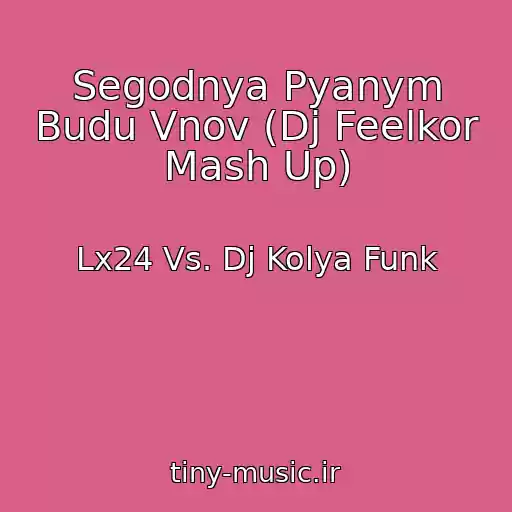 کاور آهنگ Segodnya Pyanym Budu Vnov (Dj Feelkor Mash Up) از Lx24 Vs. Dj Kolya Funk