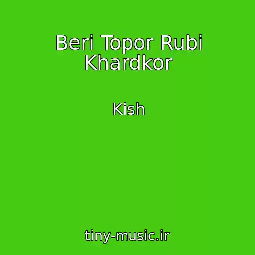 کاور آهنگ Beri Topor Rubi Khardkor از Kish
