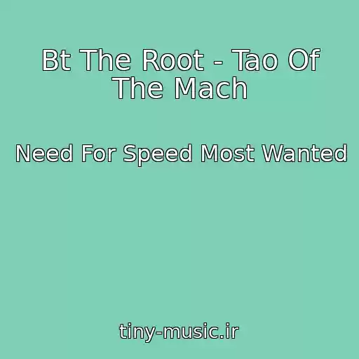 کاور آهنگ Bt The Root - Tao Of The Mach از Need For Speed Most Wanted