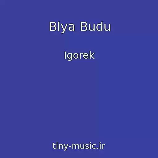 کاور آهنگ Blya Budu از Igorek