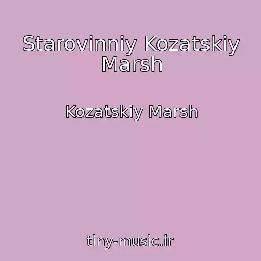 کاور آهنگ Starovinniy Kozatskiy Marsh از Kozatskiy Marsh