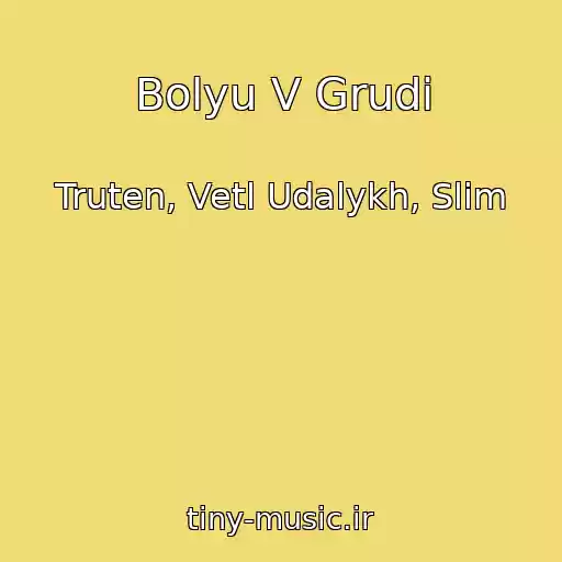کاور آهنگ Bolyu V Grudi از Truten, Vetl Udalykh, Slim