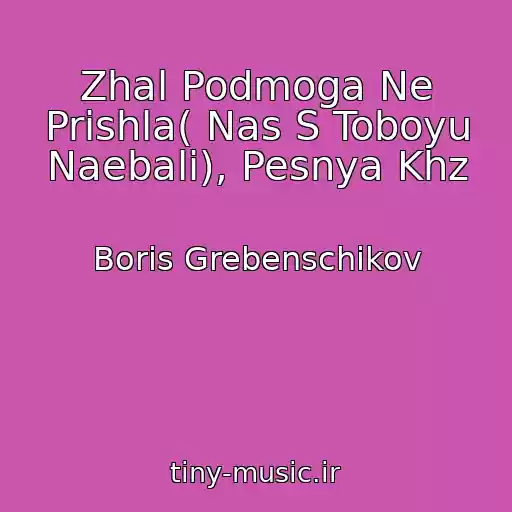 کاور آهنگ Zhal Podmoga Ne Prishla( Nas S Toboyu Naebali), Pesnya Khz از Boris Grebenschikov