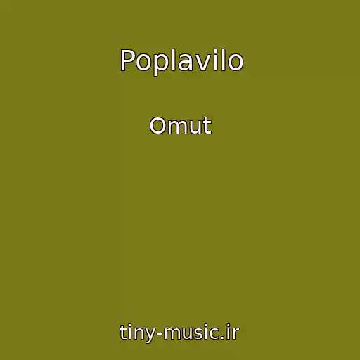 کاور آهنگ Poplavilo از Omut