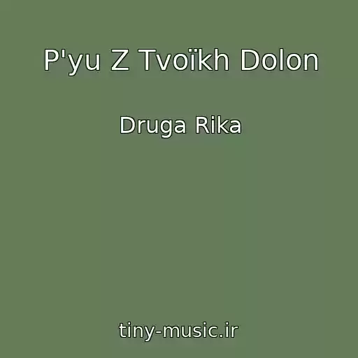 کاور آهنگ P'yu Z Tvoїkh Dolon از Druga Rika