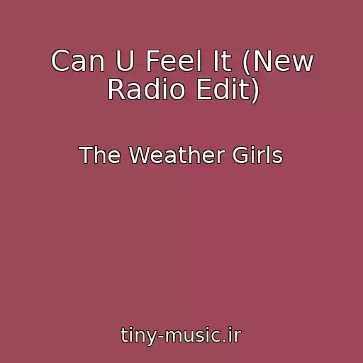 کاور آهنگ Can U Feel It (New Radio Edit) از The Weather Girls