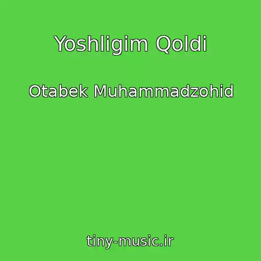 کاور آهنگ Yoshligim Qoldi از Otabek Muhammadzohid