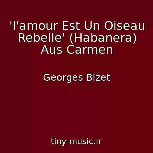کاور آهنگ 'l'amour Est Un Oiseau Rebelle' (Habanera) Aus Carmen از Georges Bizet