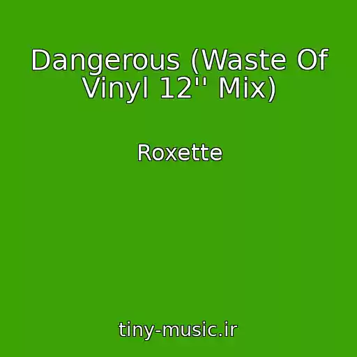 کاور آهنگ Dangerous (Waste Of Vinyl 12'' Mix) از Roxette