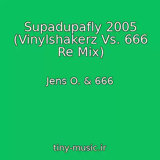 کاور آهنگ Supadupafly 2005 (Vinylshakerz Vs. 666 Re Mix) از Jens O. & 666