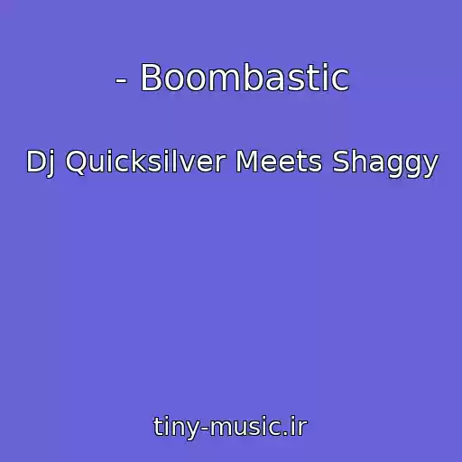 کاور آهنگ - Boombastic از Dj Quicksilver Meets Shaggy