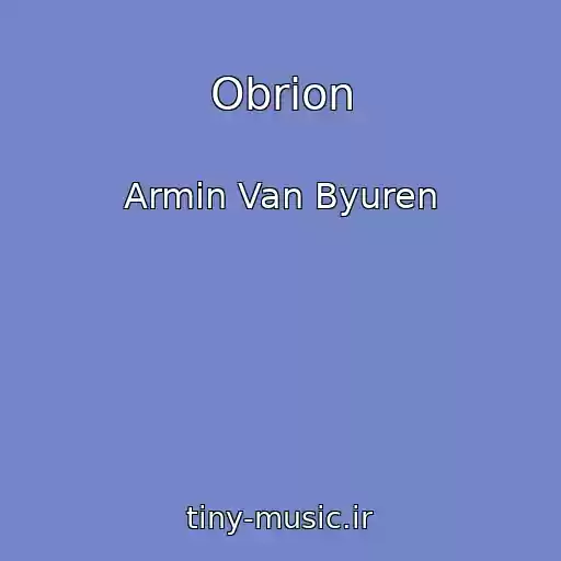 کاور آهنگ Obrion از Armin Van Byuren