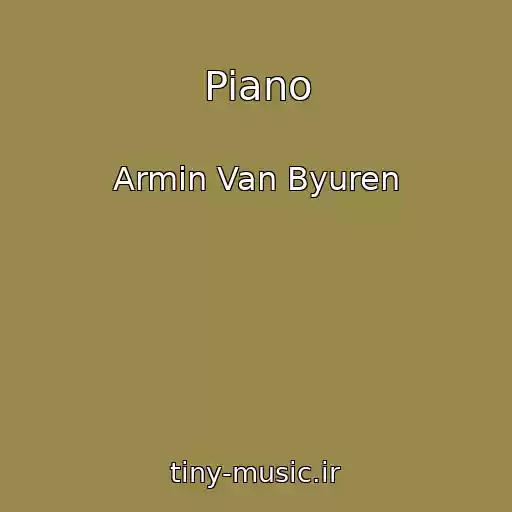 کاور آهنگ Piano از Armin Van Byuren