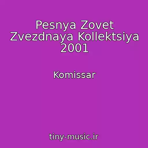 کاور آهنگ Pesnya Zovet Zvezdnaya Kollektsiya 2001 از Komissar
